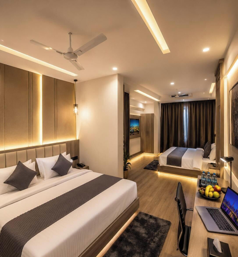 Bedroom 2, HOTEL ZED, Delhi