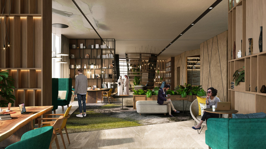 Lobby sitting area 4, Novotel Dhahran Hotel & Residences, Dammam