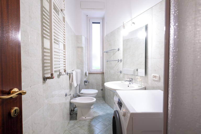 Bathroom 2, Casa Riboty, Rome