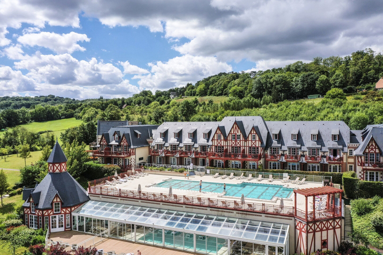 View from property 2, Houlgate Duplex for 8 With Spa, Calvados