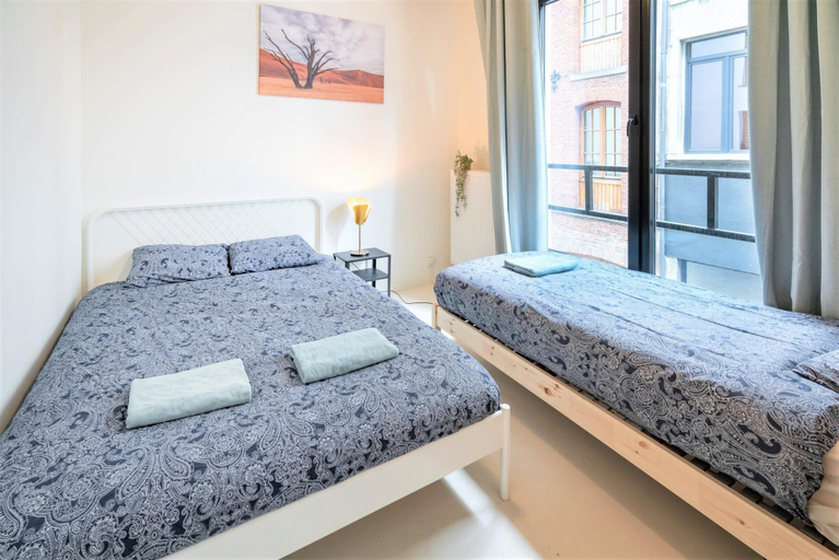 Room 2, Antwerp Central Residence 1bbkinternetns, Antwerpen