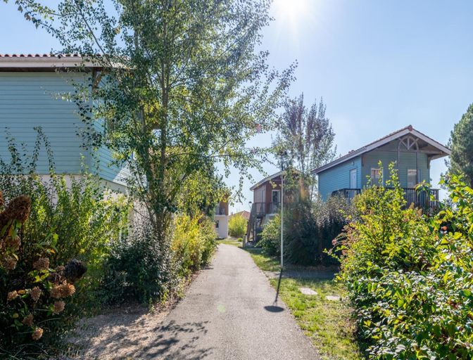 View from property 5, Forest Stay for 4 by the Lake, Landes