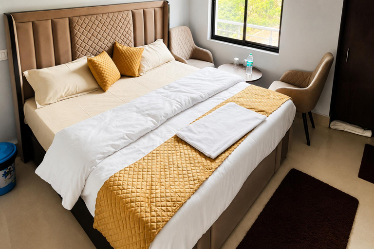 Bedroom 5, Goroomgo Kaffal Hotel and Restaurant Rudraprayag, Rudraprayag