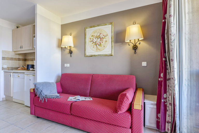 Living room 4, Family Apartment for 4 in Ardèche, Ardèche