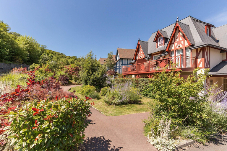 View from property 3, Luxe Normandy Duplex for 8 With Pool, Calvados
