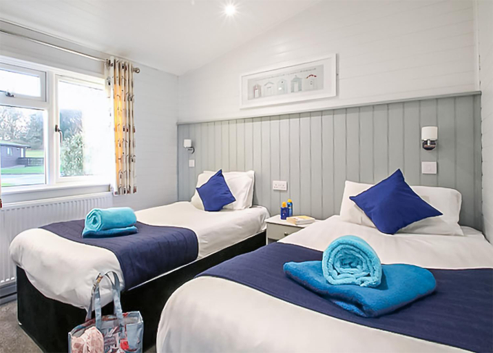 Bedroom 3, Swanage Coastal Park Hideaway, Dorset