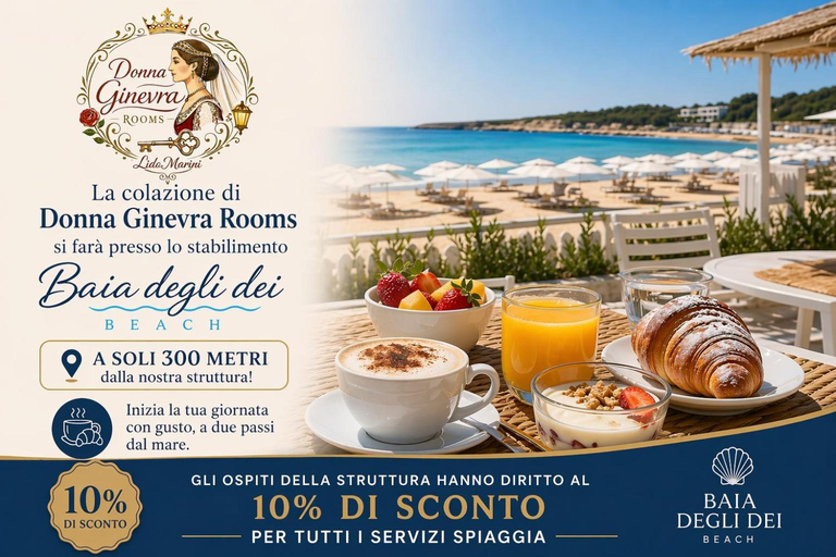 Food & Drinks 5, Donna Ginevra Rooms - A soli 300m dalla Spiaggia, Lecce