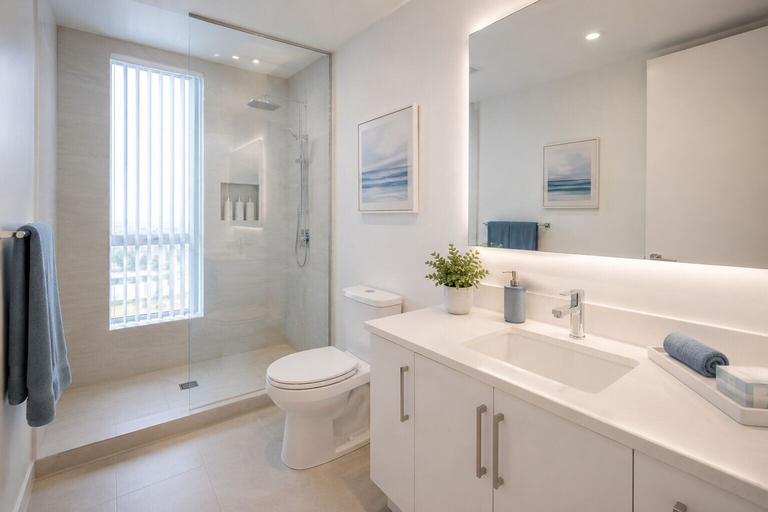 Bathroom, Virelix Hotel & Suites, Toronto