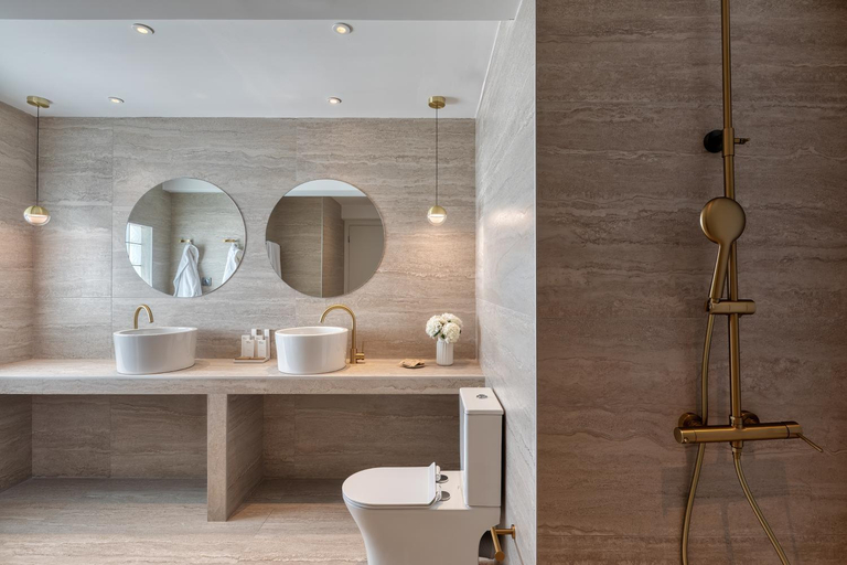 Bathroom, Airotel Achaia Beach, West Greece