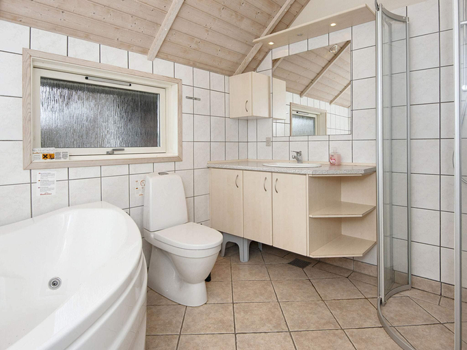 Bathroom 3, 9 person holiday home in Hemmet, Ringkøbing-Skjern