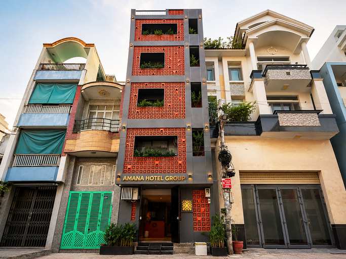 Front of property 2, Amana Living - Nguyen Canh Chan, District 1