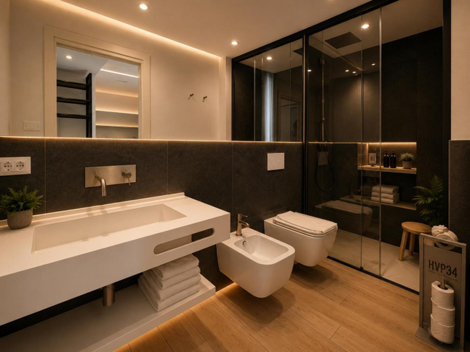Bathroom 4, Hotel Venice Beach, Venezia