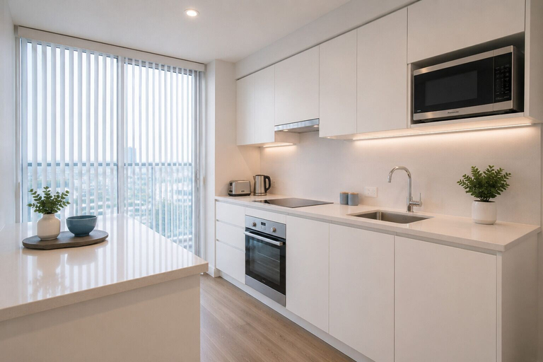 Private kitchen, Virelix Hotel & Suites, Toronto