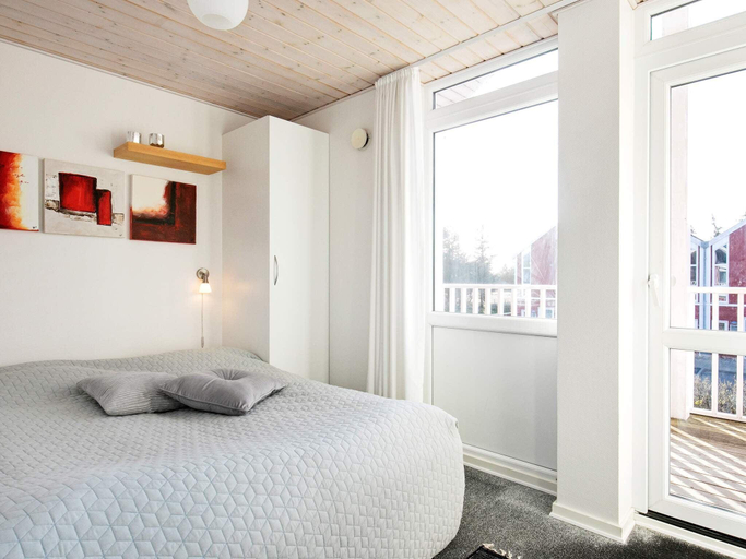 Bedroom, 6 person holiday park home in Løkken, Hjørring