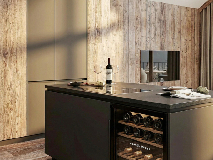 Private kitchen, Modern holiday apartment with a beautiful view, Landeck