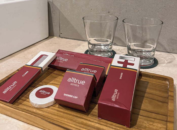 Bathroom amenities, Alltrue Seminyak Bali, Badung