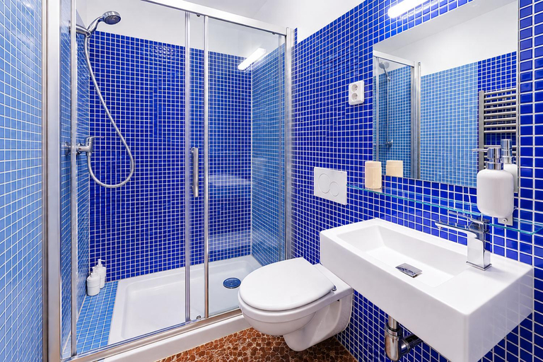 Bathroom 3, Quiet Old Town and Parking Assistance, Praha 6