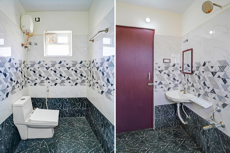 Bathroom 4, Fabhotel V Inn Rooms - Nr Sree Ramanatheeswarar temple, Thiruvallur