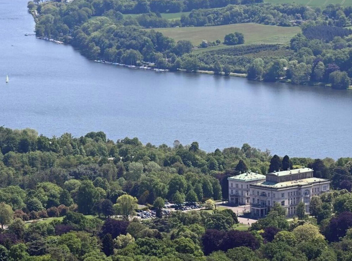Aerial view, Rustudio - Ruttenscheid, Essen