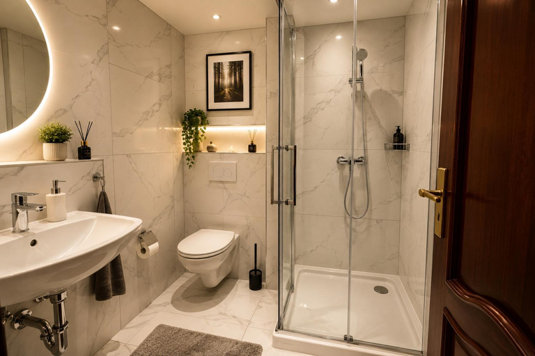Bathroom, Hotel Kennedy, Nürnberg