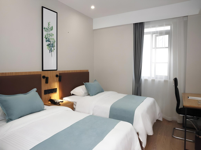 Bedroom 2, Greentree Inn Anhui Anqing City Ji Xian South Road, Anqing