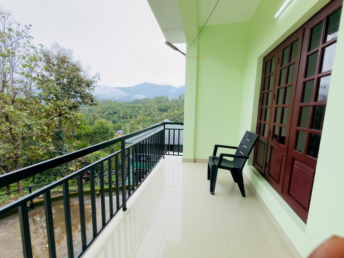 Balcony/terrace 1, Munnar Tea Haze Cottage, Idukki