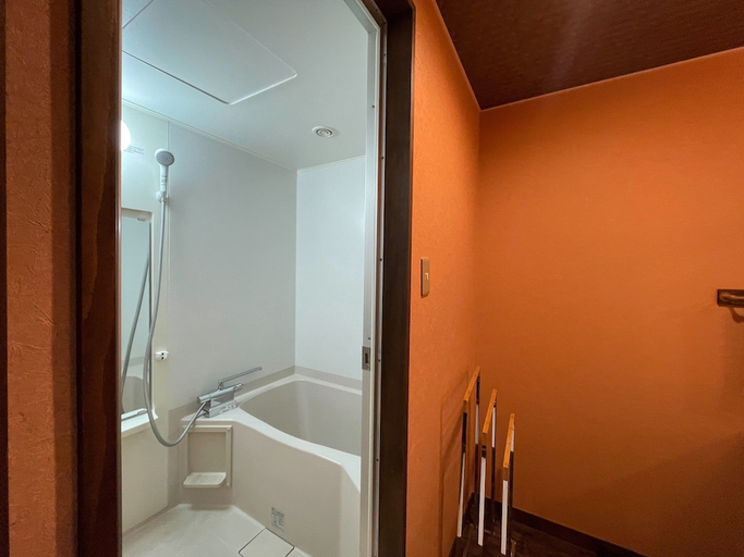 Bathroom 2, Kutsurogi Juku Shintaki, Aizuwakamatsu