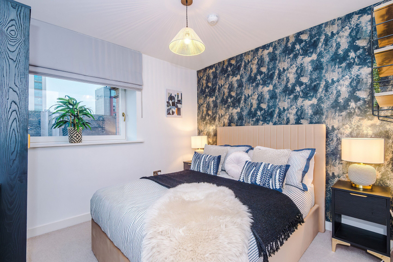 Room 3, Modern 2BR Apartment Leeds Centre, Leeds