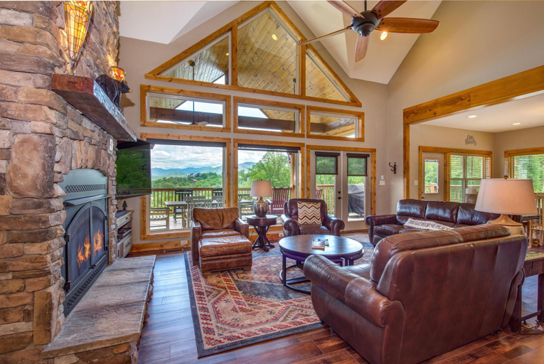 Living area 4, Villa Tavia, Sevier