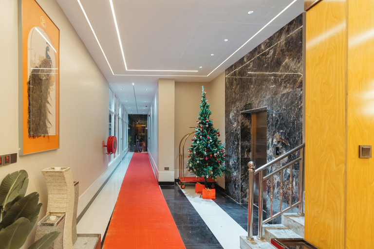 Interior entrance