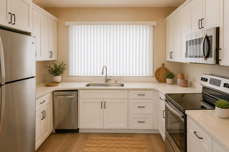 Private kitchen, Maison Loma Suites, Toronto