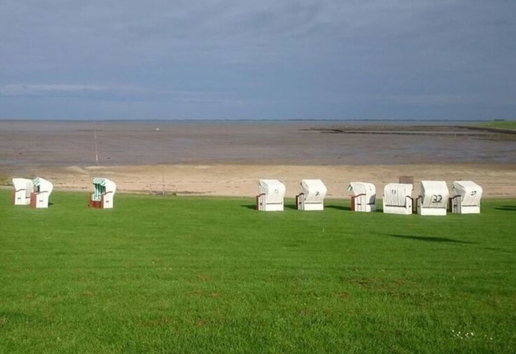 Beach 2, South in Haus Luttmoor, Nordfriesland