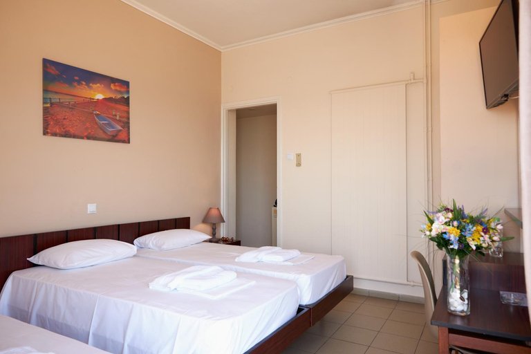 Bedroom 3, Hotel ALS Karystos, Central Greece