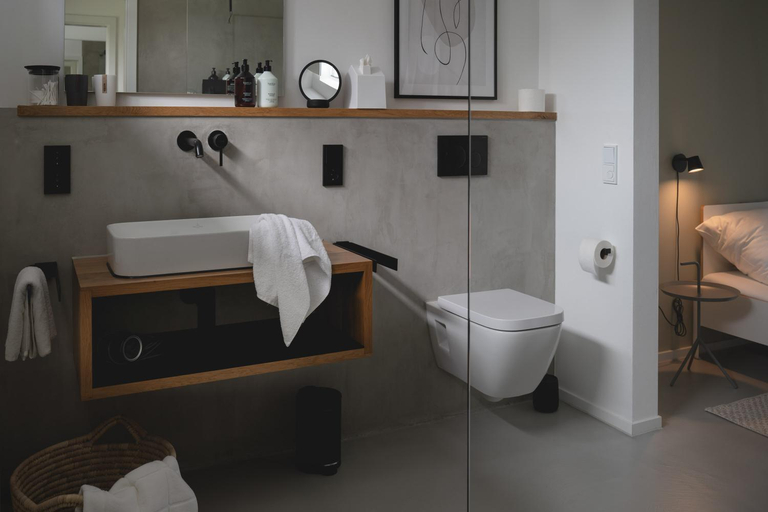 Bathroom, Harlepadd 3a Modern retreat, Wittmund