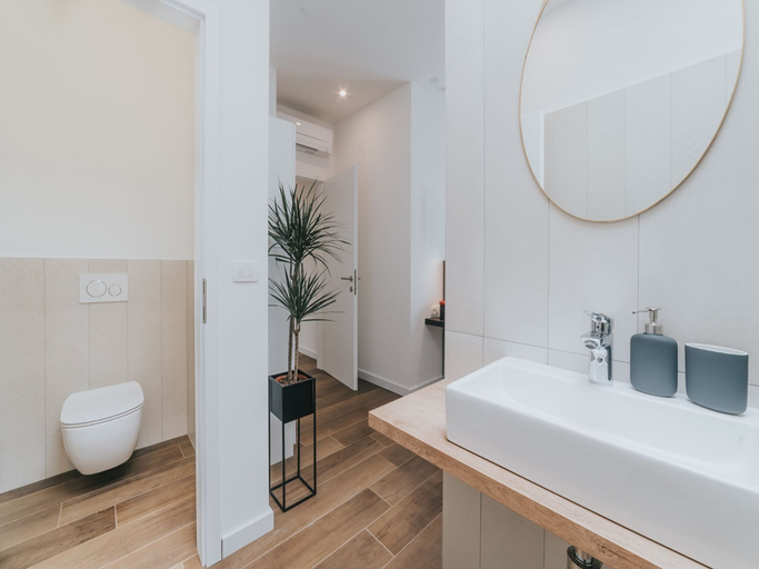 Bathroom 3, Exclusive Villa in Novigrad Istria With Swimming Pool, Novigrad