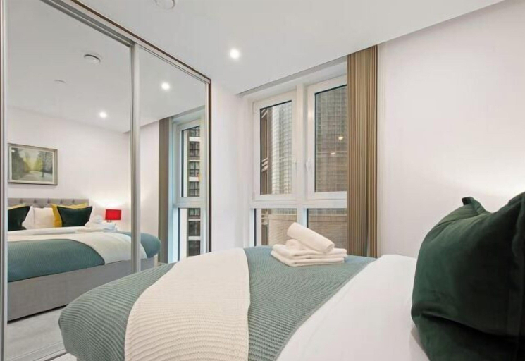 Bedroom 2, Altitude Point Serviced Apartments, London