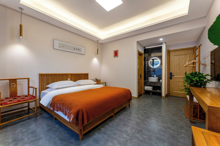 Room 4, ManBuYunDuan.Theme Inn, Xinzhou