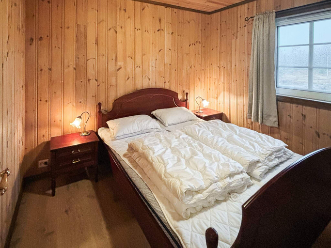 Bedroom 2, 9 person holiday home in Bjelland, Marnardal