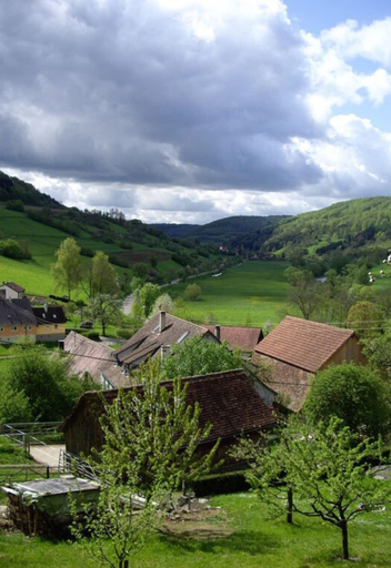 Aerial view 3, Holiday Apartment Heller, Schwäbisch Hall