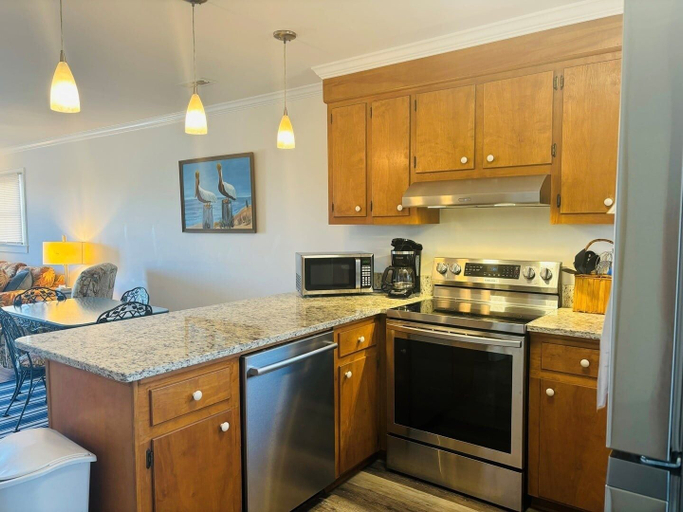 Private kitchen 3, Plan Beach 2 Bedroom Home by RedAwning, Brunswick