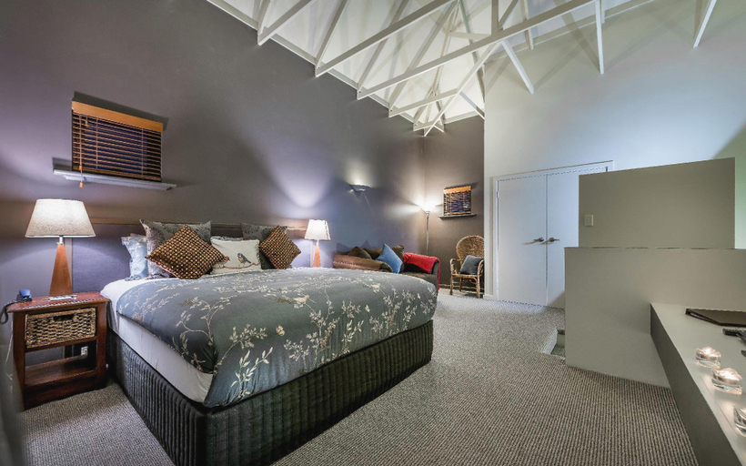 Bedroom 3, Chimes Spa Retreat, Denmark
