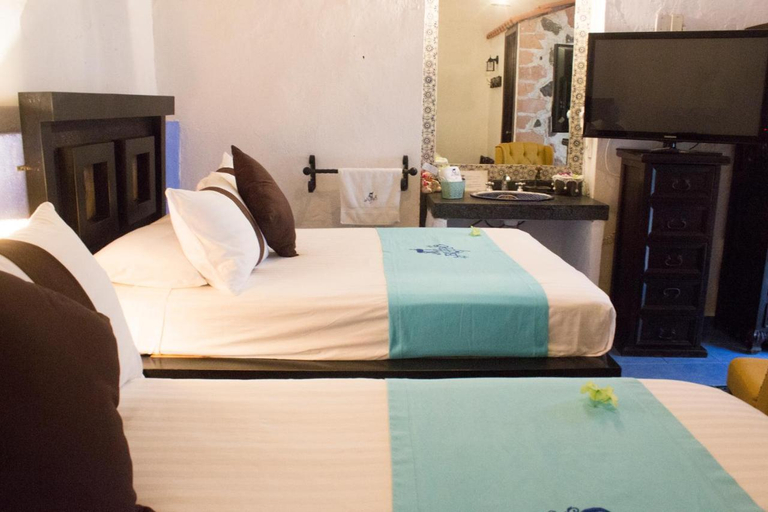 Bedroom 2, Hotel & Spa La Mansion del Bu rro Azul Queretaro, Querétaro