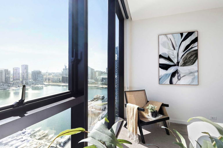 Interior 5, Harbour View 2BR Docklands Apt Near Marvel Stadium, Melbourne