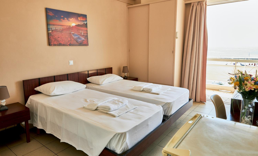 Bedroom 4, Hotel ALS Karystos, Central Greece