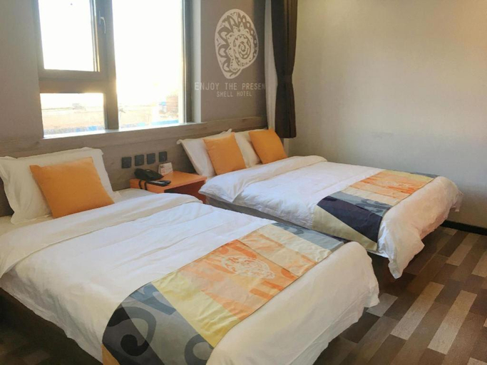 Bedroom, Shell Hotel Beijing Miyun District Shuiku Yangguang, Beijing