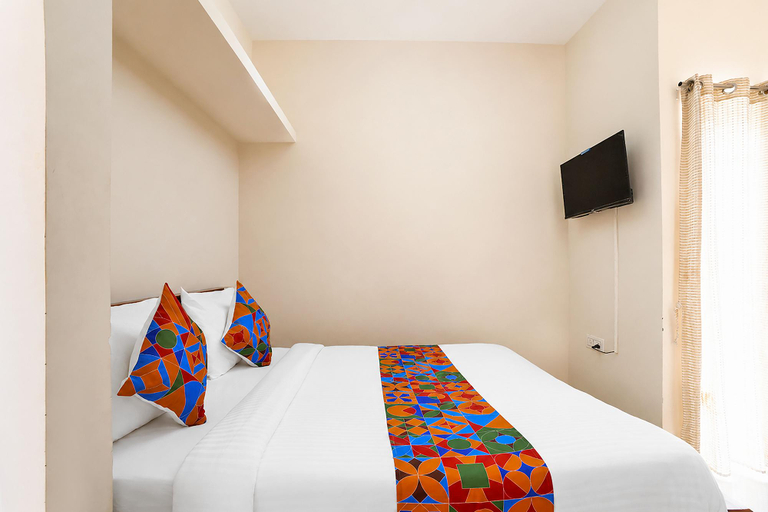 Bedroom 5, Fabhotel Nimalan Residency, Kancheepuram