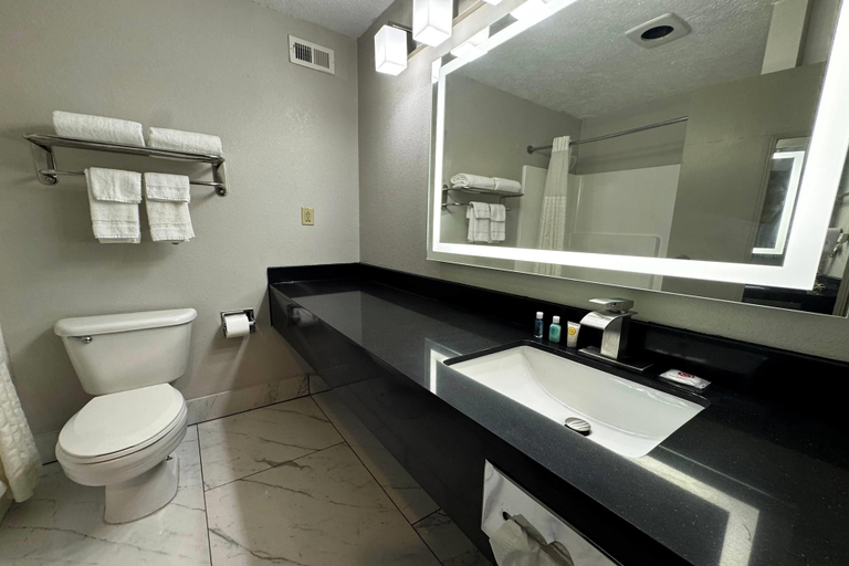 Bathroom 4, Baymont by Wyndham Philadelphia/Choctaw MS, Neshoba