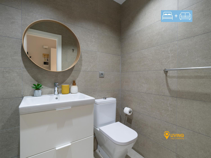 Bathroom 4, Living Las Canteras Homes - MAREA FLATS, Las Palmas