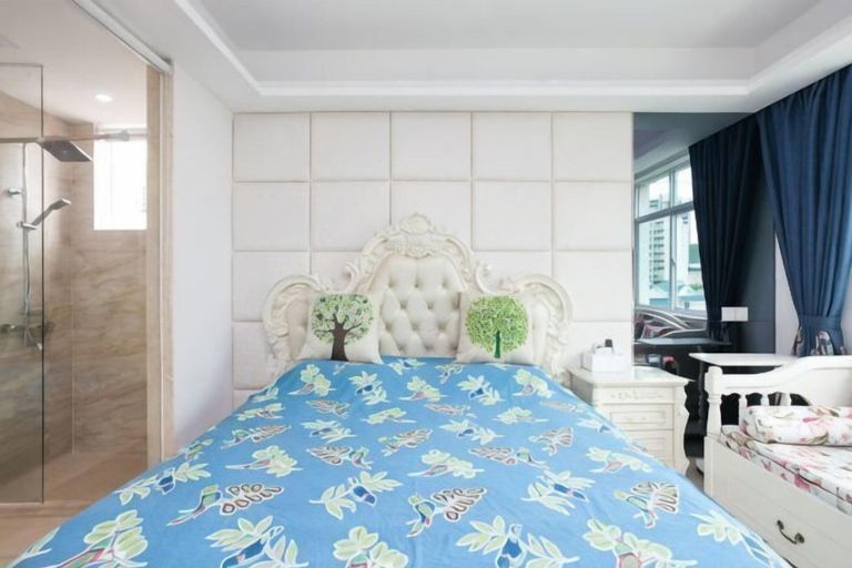 Bedroom 3, Sanya Dadonghai Jiahe Apartment (Summer Department Store), Sanya