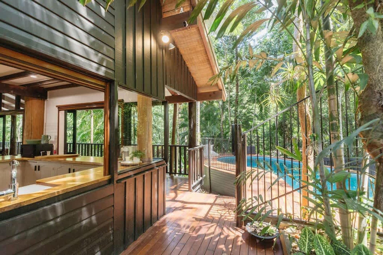 Room 5, The Treehouse Rainforest Home w Pool, Cairns